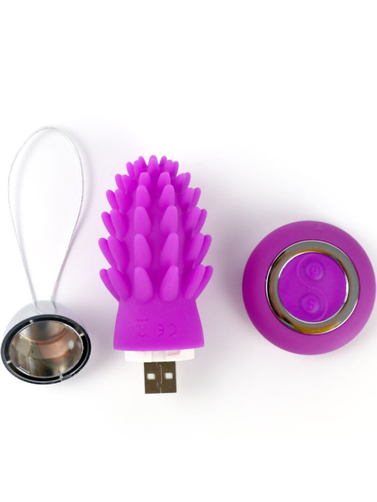HUEVO VIBRADOR OCTOPUS CONTROL REMOTO SILICONA VIOLETA DE LA MARCA ARMONY STIMULATORS