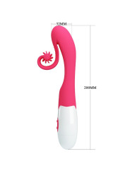 VIBRADOR ROMANCE 30 VELOCIDADES ROSA ESTIMULADOR CLITORIS DE LA MARCA ROMANCE