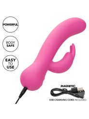 VIBRADOR RABBIT RECARGABLE CALEXOTICS ROSA INTENSO DE LA MARCA CALEXOTICS