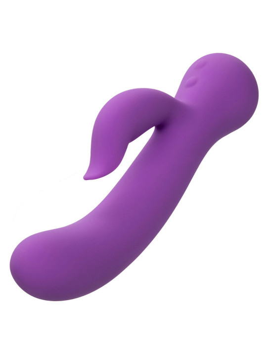 VIBRADOR RECARGABLE CALEXOTICS FIRST TIME PLACER MORADO DE LA MARCA CALEXOTICS