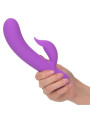 VIBRADOR RECARGABLE CALEXOTICS FIRST TIME PLACER MORADO DE LA MARCA CALEXOTICS