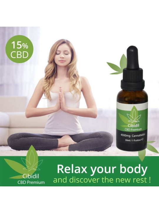 ACEITE CBD 15% CIBIDIL RELAJANTE 30 ML - 500 COSMETICS DE LA MARCA 500COSMETICS