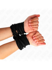 CUERDA BONDAGE ALGODÓN 20M NEGRO KINK DE LA MARCA KINK ROPE ARTS