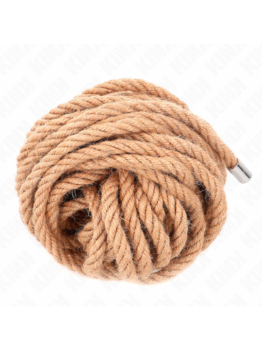 CUERDA DE CÁÑAMO KINK 10M - IDEAL PARA BONDAGE Y SHIBARI DE LA MARCA KINK ROPE ARTS