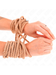 CUERDA DE CÁÑAMO KINK 10M - IDEAL PARA BONDAGE Y SHIBARI DE LA MARCA KINK ROPE ARTS