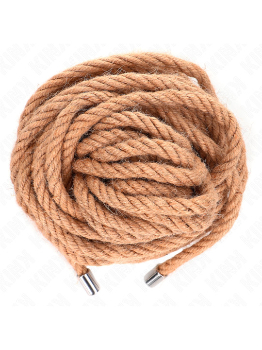 CUERDA DE CÁÑAMO KINK 10M - IDEAL PARA BONDAGE Y SHIBARI DE LA MARCA KINK ROPE ARTS