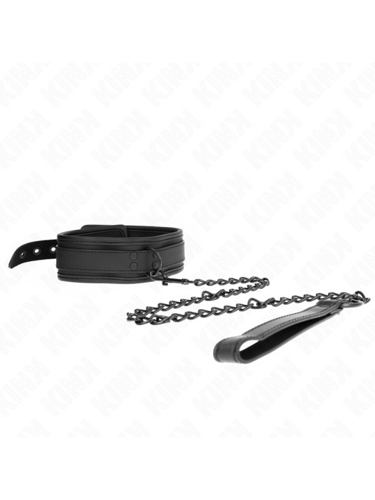 COLLAR BONDAGE CON CORREA NEOPRENO AJUSTABLE KINK DE LA MARCA KINK COLLAR & GAG