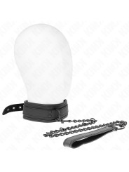 COLLAR BONDAGE CON CORREA NEOPRENO AJUSTABLE KINK DE LA MARCA KINK COLLAR & GAG