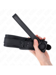 COLLAR BONDAGE CON CORREA NEOPRENO AJUSTABLE KINK DE LA MARCA KINK COLLAR & GAG