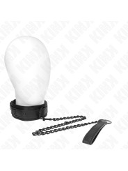 COLLAR BONDAGE CON CORREA DE NEOPRENO AJUSTABLE KINK DE LA MARCA KINK COLLAR & GAG