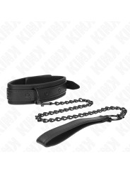 COLLAR BONDAGE CON CORREA DE NEOPRENO AJUSTABLE KINK DE LA MARCA KINK COLLAR & GAG