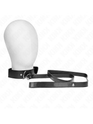 COLLAR CON CORREA KINK NEGRO AJUSTABLE 116 CM DE LA MARCA KINK COLLAR & GAG