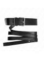 COLLAR CON CORREA KINK NEGRO AJUSTABLE 116 CM DE LA MARCA KINK COLLAR & GAG