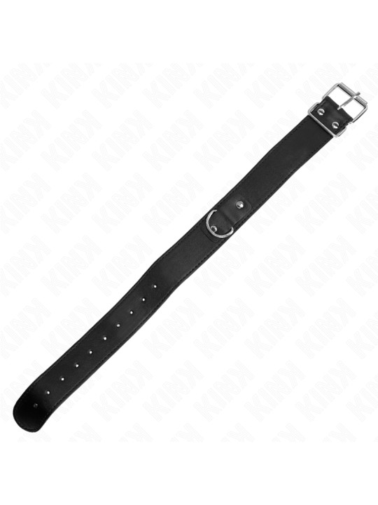 COLLAR CON CORREA KINK NEGRO AJUSTABLE 116 CM DE LA MARCA KINK COLLAR & GAG