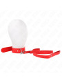 COLLAR CON CORREA AJUSTABLE KINK ROJO 116 CM DE LA MARCA KINK COLLAR & GAG