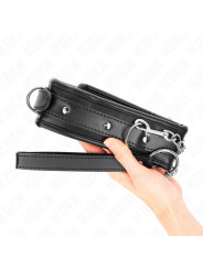 COLLAR BDSM CON CORREA AJUSTABLE KINK 65 CM DE LA MARCA KINK COLLAR & GAG