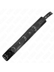 COLLAR BDSM CON CORREA AJUSTABLE KINK 65 CM DE LA MARCA KINK COLLAR & GAG
