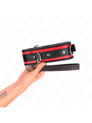COLLAR CON CORREA KINK 65 CM AJUSTABLE BDSM DE LA MARCA KINK COLLAR & GAG