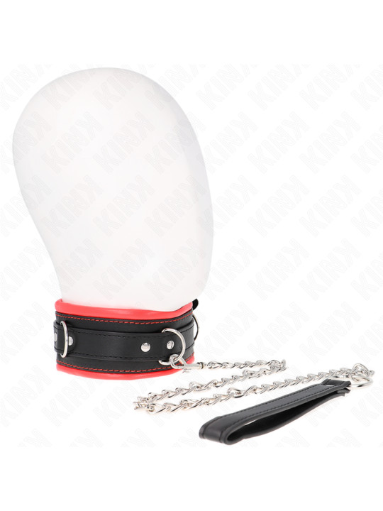 COLLAR BDSM CON CORREA AJUSTABLE KINK - 65 CM DE LA MARCA KINK COLLAR & GAG