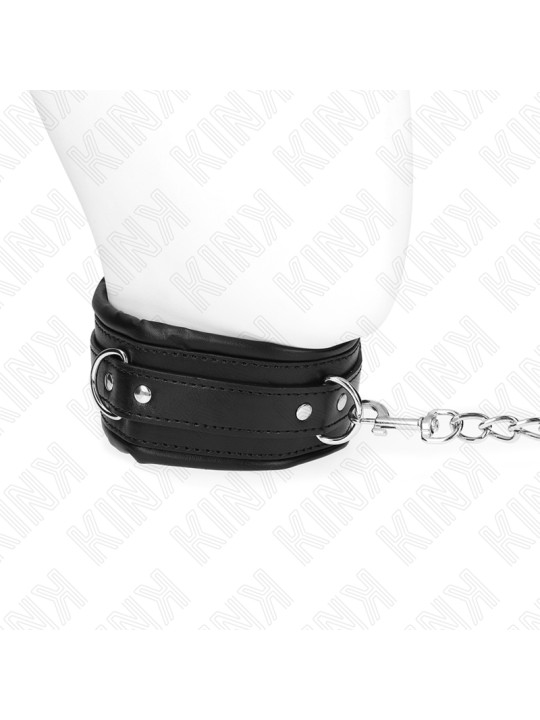 COLLAR CON CORREA KINK 65 CM AJUSTABLE BDSM DE LA MARCA KINK COLLAR & GAG