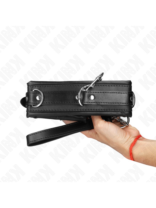 COLLAR CON CORREA KINK 65 CM AJUSTABLE BDSM DE LA MARCA KINK COLLAR & GAG