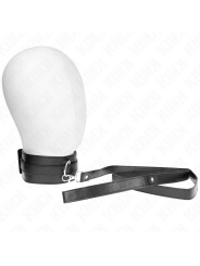 COLLAR BDSM CON CORREA AJUSTABLE KINK 116 CM DE LA MARCA KINK COLLAR & GAG