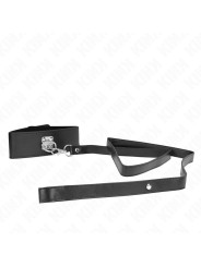 COLLAR BDSM CON CORREA AJUSTABLE KINK 116 CM DE LA MARCA KINK COLLAR & GAG