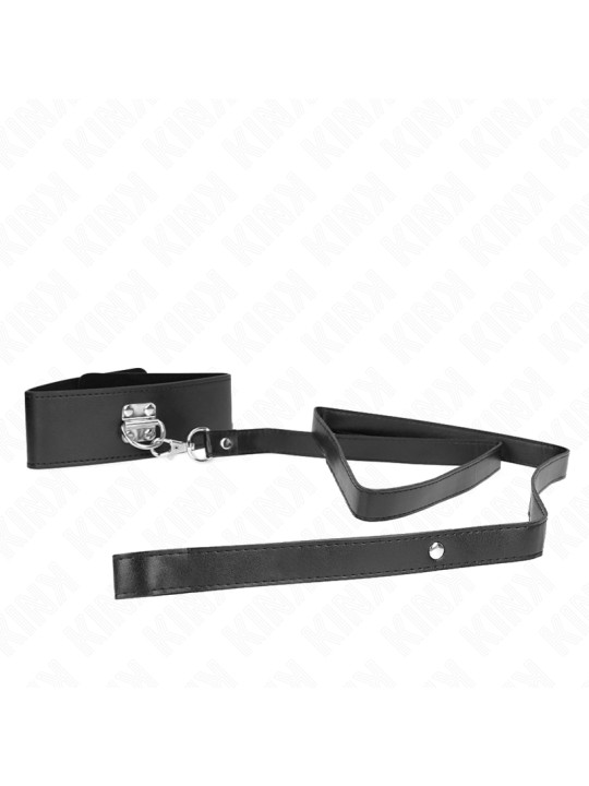 COLLAR BDSM CON CORREA AJUSTABLE KINK 116 CM DE LA MARCA KINK COLLAR & GAG