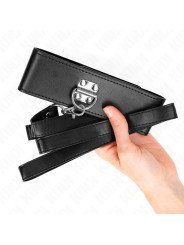 COLLAR BDSM CON CORREA AJUSTABLE KINK 116 CM DE LA MARCA KINK COLLAR & GAG