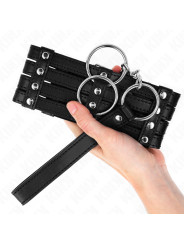 COLLAR BDSM CON CORREA AJUSTABLE KINK 35-51 CM DE LA MARCA KINK COLLAR & GAG