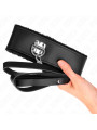 COLLAR BDSM CON CORREA DE PIEL NEGRO AJUSTABLE KINK DE LA MARCA KINK COLLAR & GAG