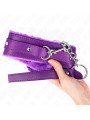 COLLAR BDSM CON CORREA AJUSTABLE MORADO KINK 36-42 CM DE LA MARCA KINK COLLAR & GAG