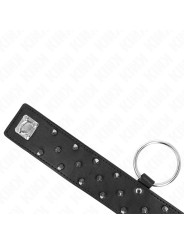 COLLAR CON CORREA AJUSTABLE TACHUELAS PLATEADAS KINK DE LA MARCA KINK COLLAR & GAG