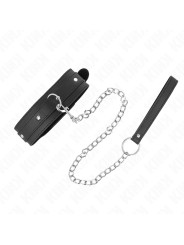 COLLAR BDSM CON CORREA AJUSTABLE KINK 65 CM DE LA MARCA KINK COLLAR & GAG