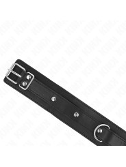 COLLAR BDSM CON CORREA AJUSTABLE KINK 65 CM DE LA MARCA KINK COLLAR & GAG