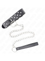 COLLAR BDSM CON CORREA AJUSTABLE NEGRO KINK DE LA MARCA KINK COLLAR & GAG