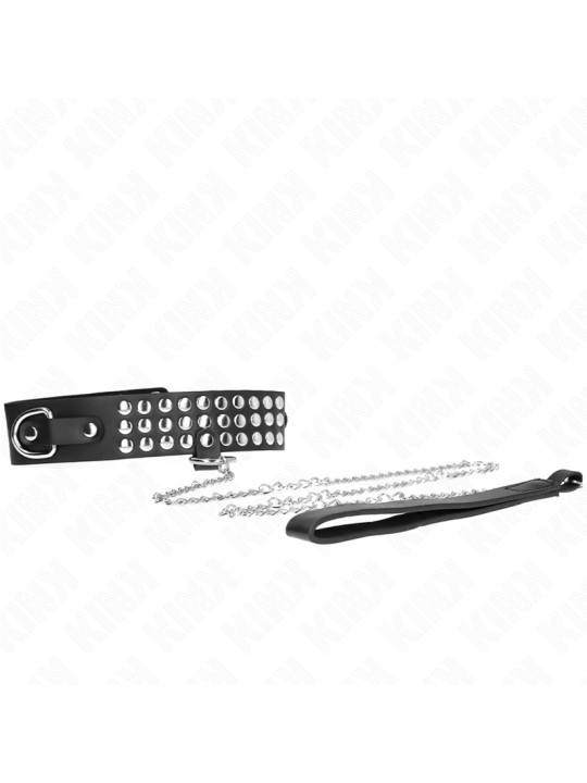 COLLAR CON CORREA BRILLOS AJUSTABLE KINK 37-42 CM DE LA MARCA KINK COLLAR & GAG