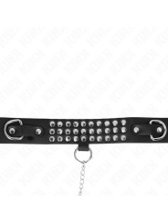 COLLAR CON CORREA BRILLOS AJUSTABLE KINK 37-42 CM DE LA MARCA KINK COLLAR & GAG