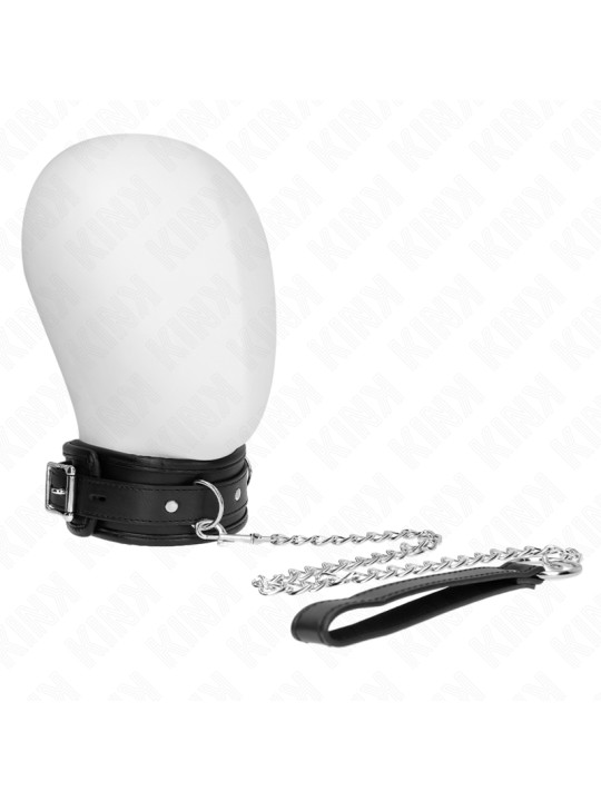 COLLAR BDSM CON CORREA AJUSTABLE KINK 65 CM DE LA MARCA KINK COLLAR & GAG