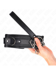 COLLAR BDSM CON CORREA AJUSTABLE KINK 65 CM DE LA MARCA KINK COLLAR & GAG