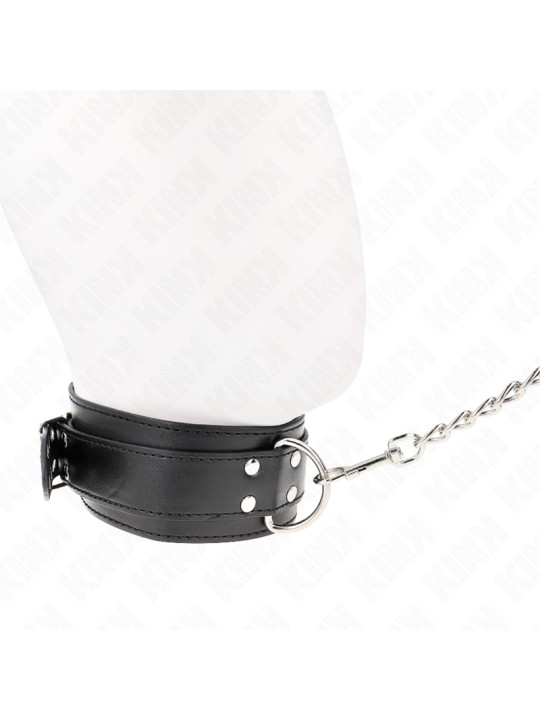 COLLAR CON CORREA DE ENCAJE KINK SCANDAL 75 CM DE LA MARCA KINK COLLAR & GAG