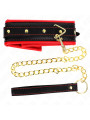 COLLAR CON CORREA ESPONJA IMITACIÓN CUERO AJUSTABLE KINK DE LA MARCA KINK COLLAR & GAG