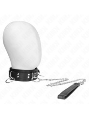COLLAR BDSM CON CORREA KINK 80 CM 3 ANILLOS DE LA MARCA KINK COLLAR & GAG