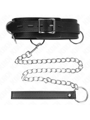 COLLAR BDSM CON CORREA KINK 80 CM 3 ANILLOS DE LA MARCA KINK COLLAR & GAG