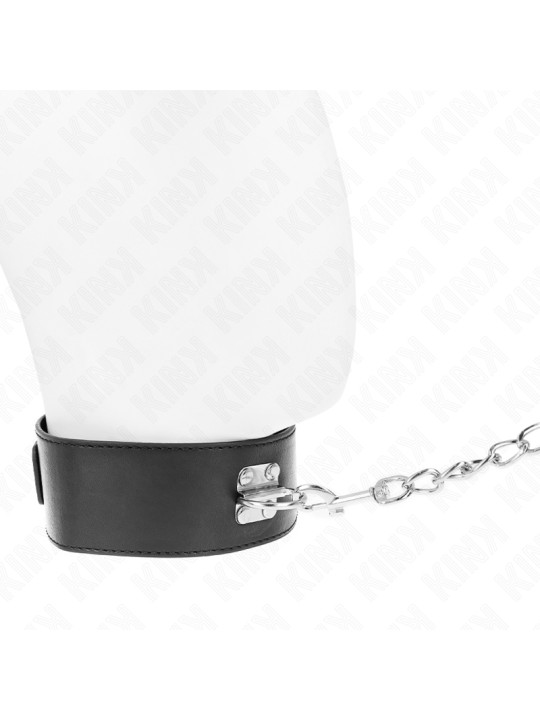 COLLAR BDSM CON CORREA AJUSTABLE KINK 65 CM DE LA MARCA KINK COLLAR & GAG