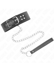 COLLAR BDSM CON CORREA AJUSTABLE KINK 65 CM DE LA MARCA KINK COLLAR & GAG