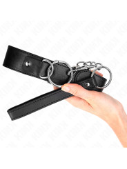 COLLAR BDSM CON CORREA AJUSTABLE KINK 36-43 CM DE LA MARCA KINK COLLAR & GAG