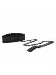 COLLAR CON CORREA KINK AJUSTABLE 77 CM - BÁSICO DE LA MARCA KINK COLLAR & GAG