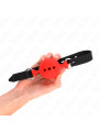 MORDAZA DE BOLA DE SILICONA ROJA AJUSTABLE KINK TALLA L DE LA MARCA KINK COLLAR & GAG