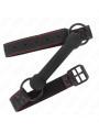 MORDAZA BDSM HUESO AJUSTABLE CORREA POLIPIEL NEGRO KINK DE LA MARCA KINK COLLAR & GAG